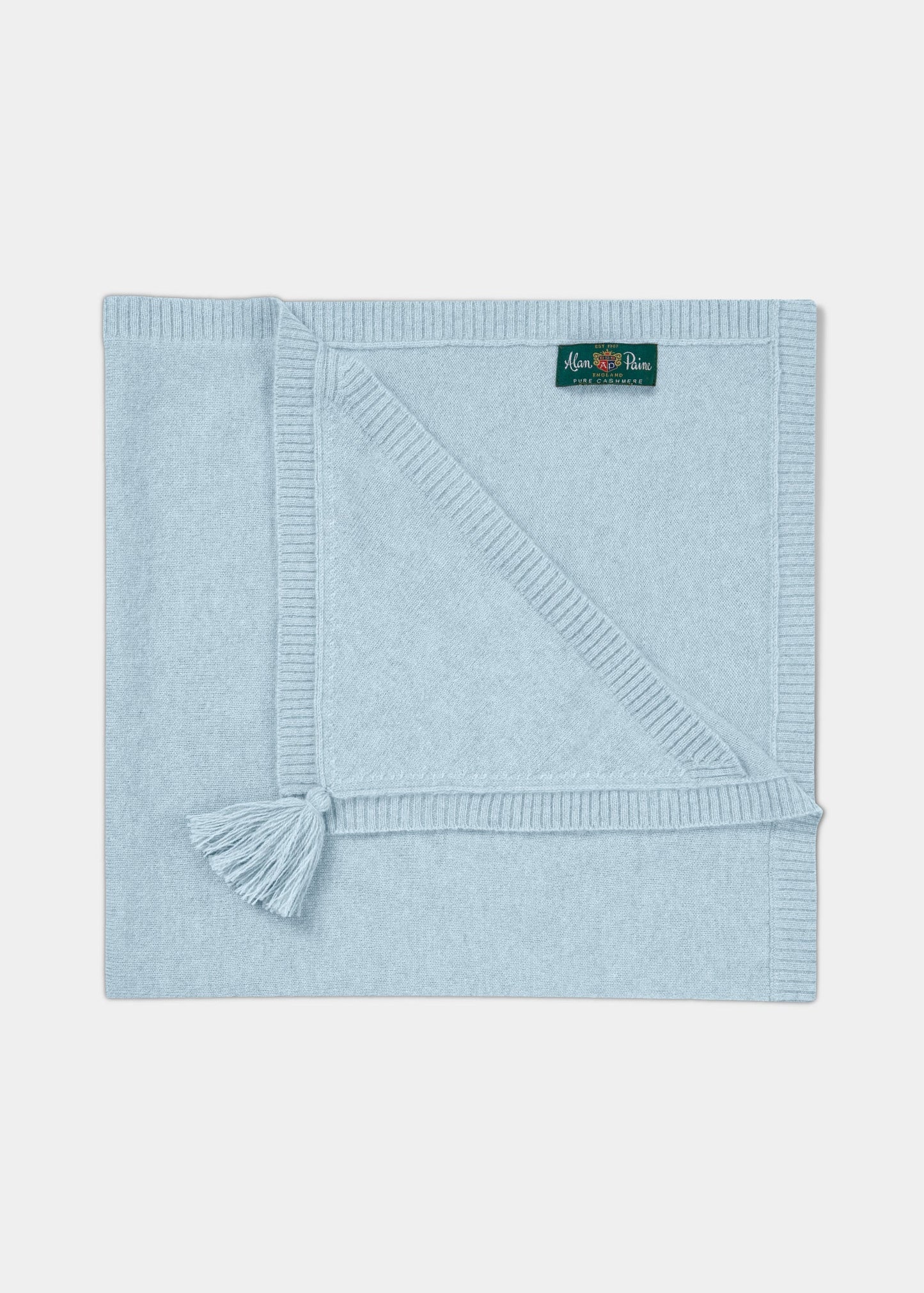Cashmere Baby Blanket - Baby Blue