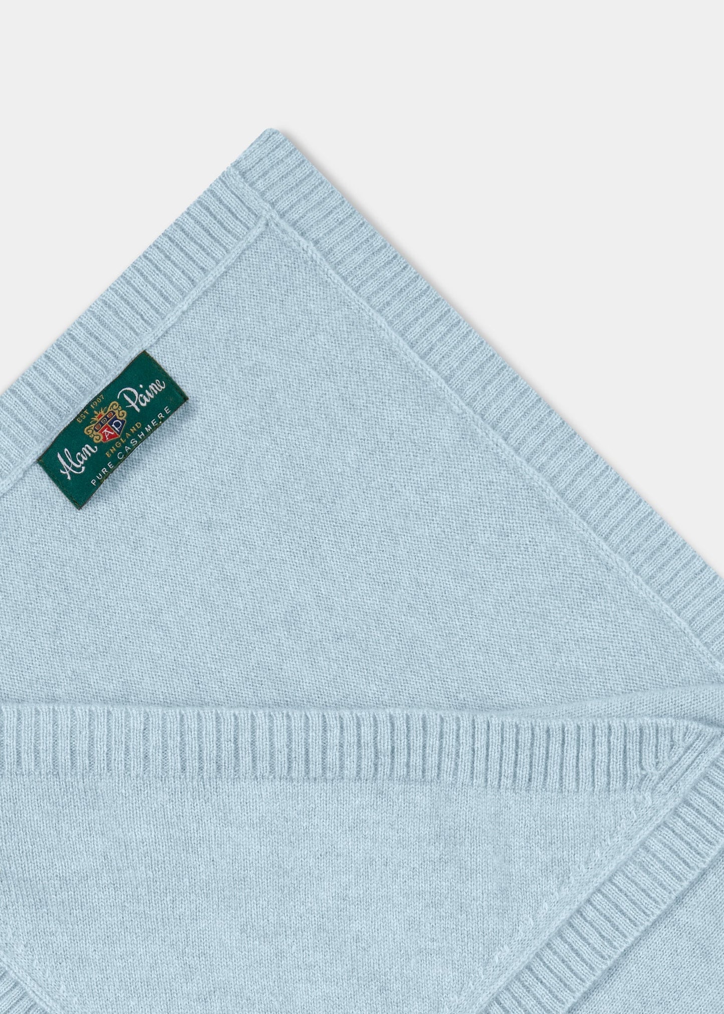 Cashmere Baby Blanket - Baby Blue