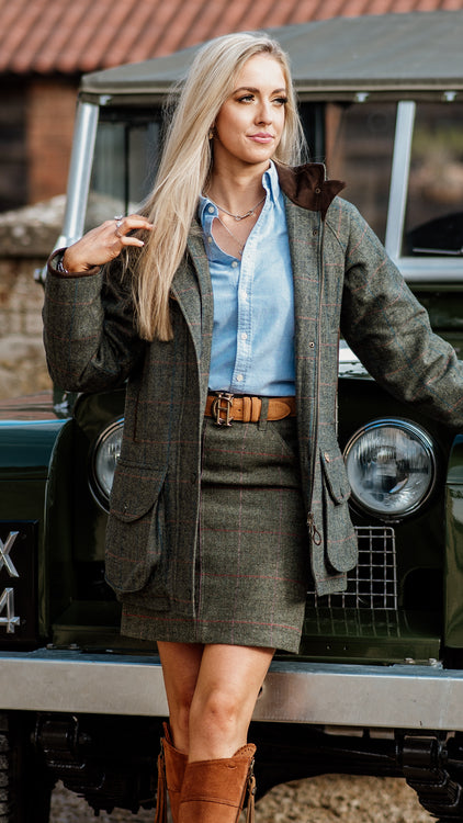 Combrook Tweed Heath Coat