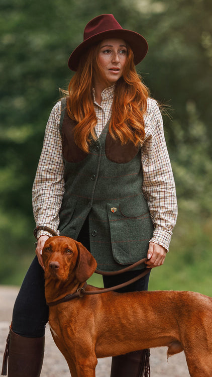 Combrook Tweed Heath Waistcoat