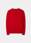 Harlington Luxury Cotton Jumper In Rosso