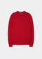 Leysmill Cotton Cashmere Jumper In Rosso