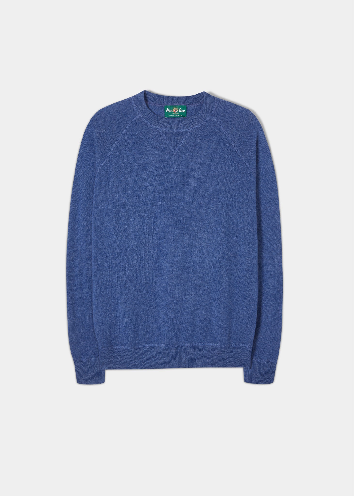 Cashmere-Sweatshirt-Denim