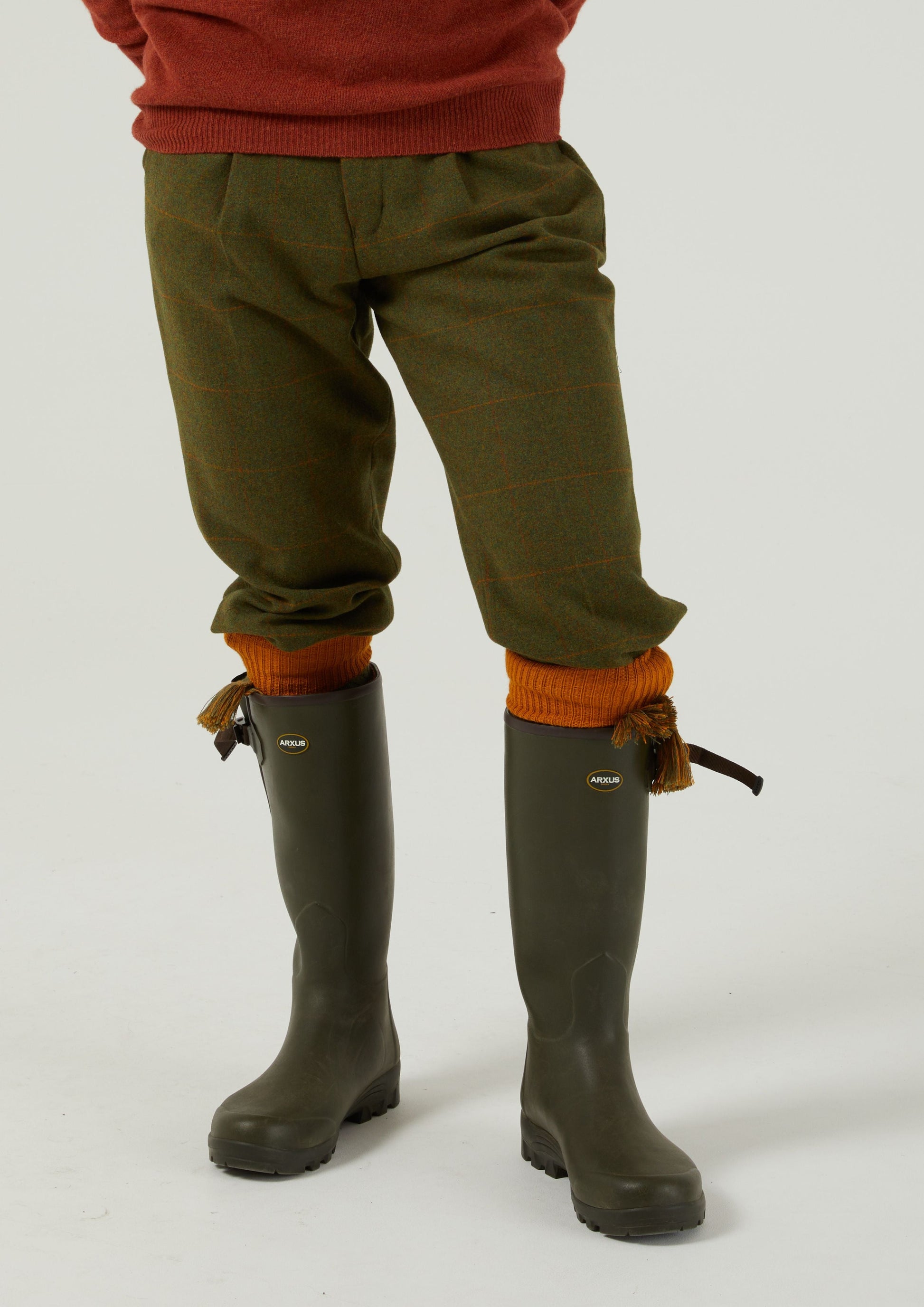 Combrook Men's Tweed Shooting Breeks In Maple