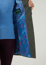 Combrook Ladies Mid-Thigh Coat In Spruce