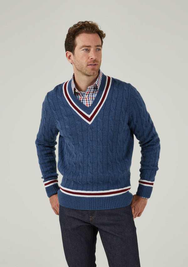 How To Style A Crew Neck Sweater  Men's Style Guide – Alan Paine UK