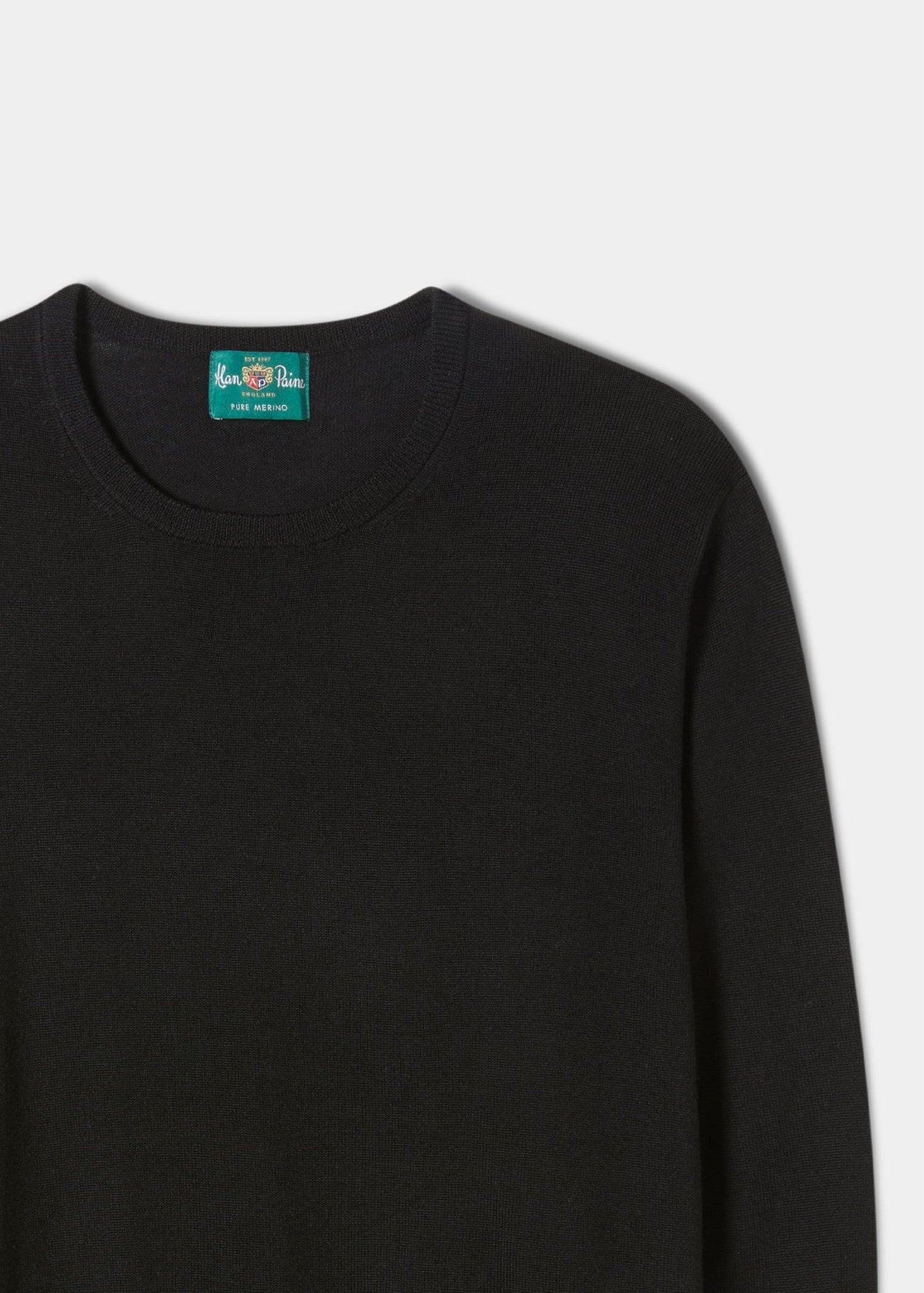 Merino-Wool-Jumper-Black