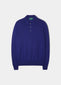 Hindhead Men's Merino Wool Polo Shirt in French Navy - Regular Fit