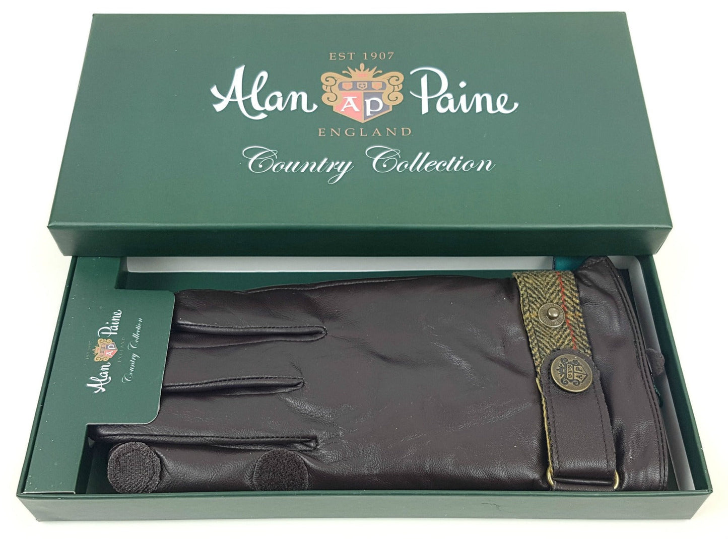 Men's Water Resistant Leather Shooting Gloves