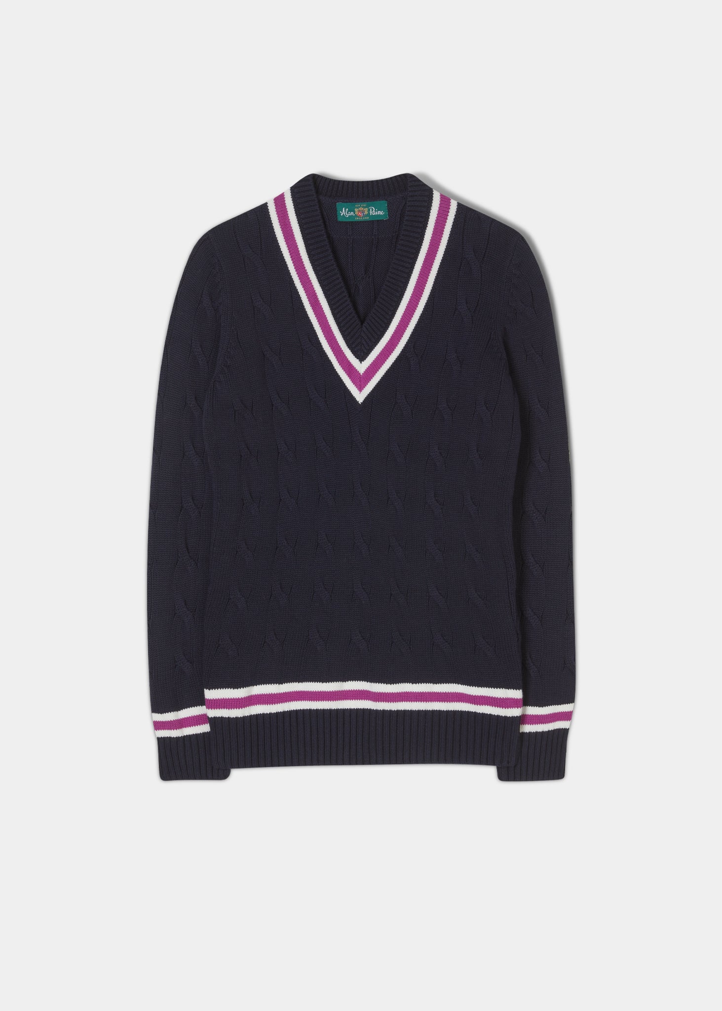 Men's Cricket Jumpers | Cable Knit Cricket Sweaters – Alan Paine